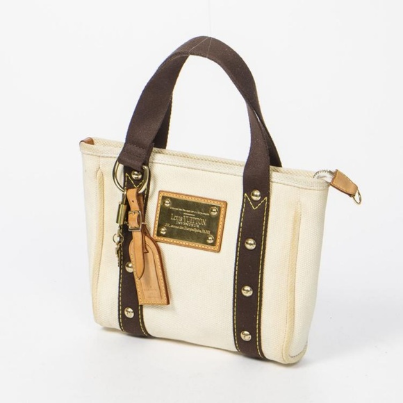 Authentic LOUIS VUITTON Antigua Canvas Cabas - Picture 3 of 8